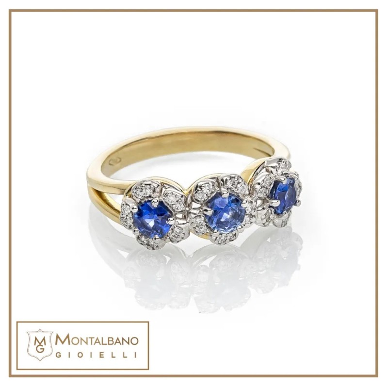 Anello Fiori di Pesco trilogy